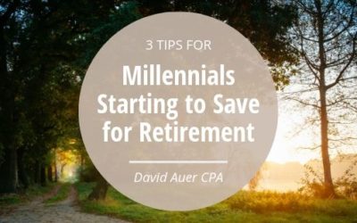 3 Tips for Millennials Starting to Save for Retirement