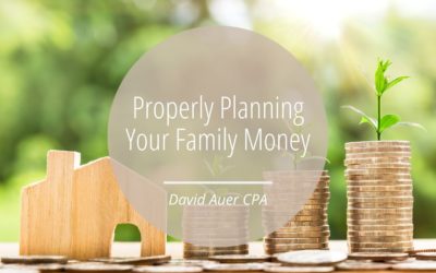 Properly Planning Your Family Money